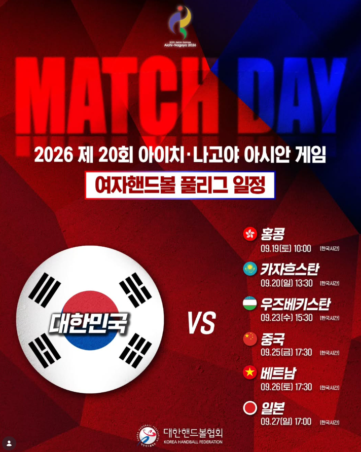 아시안게임 핸드볼