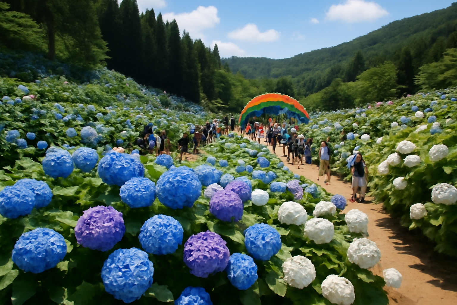 2025 보성 윤제림 수국축제