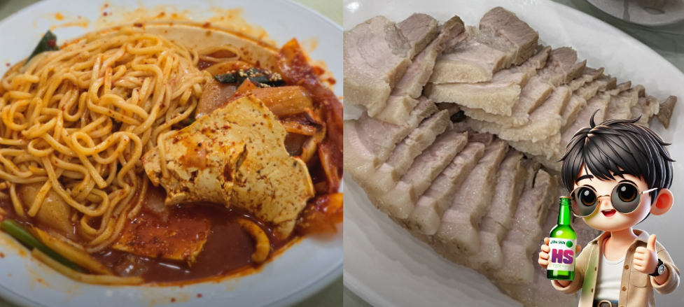 두부두루치기와-칼국수-비빔,-그리고-또-다른-인기메뉴-수육