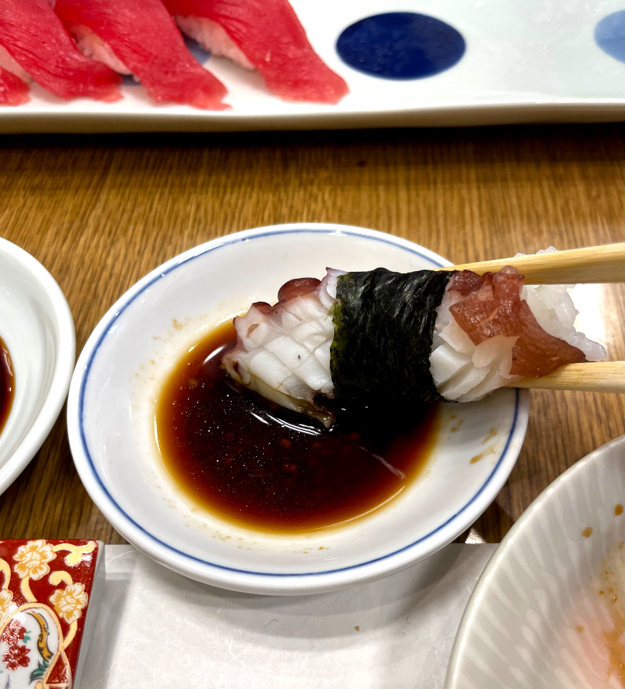 스시 이나호 문어초밥