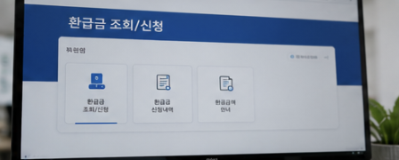 건강보엄 환급금 조회 방법