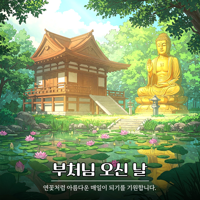 부처님 오신날 이미지