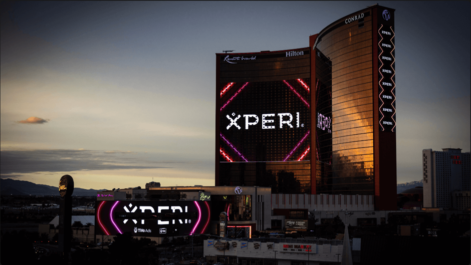 CES 2026 에서 진행한 Xperi 광고