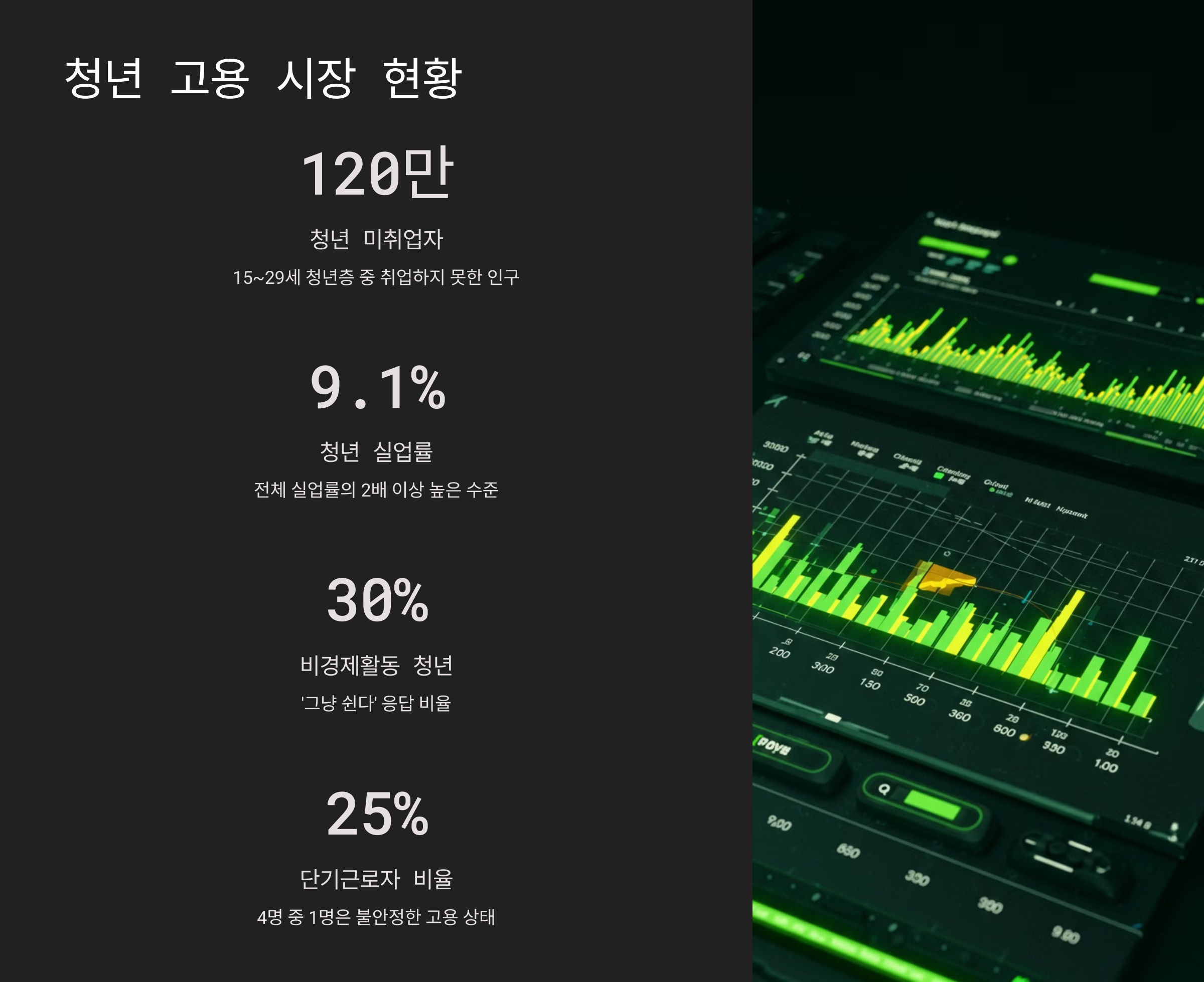 청년 고용 시장 현황