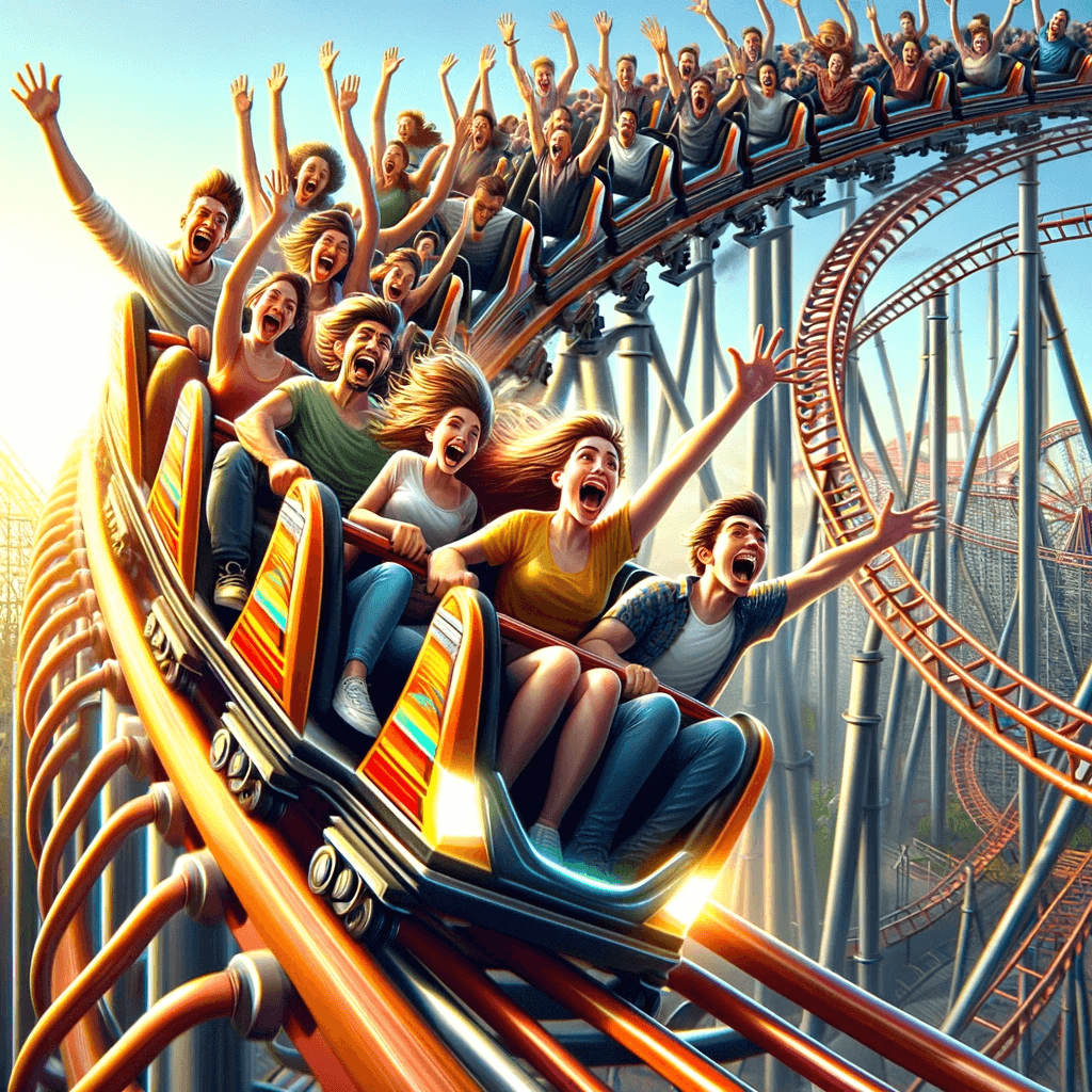 롤러코스터 타는 꿈 해몽 해석