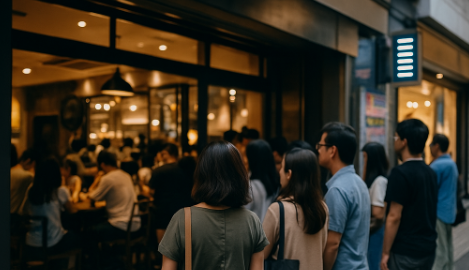 혼잡한 매장을 더욱 선호하는 손님의 특성