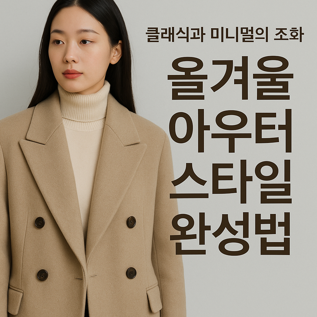 올겨울 아우터
