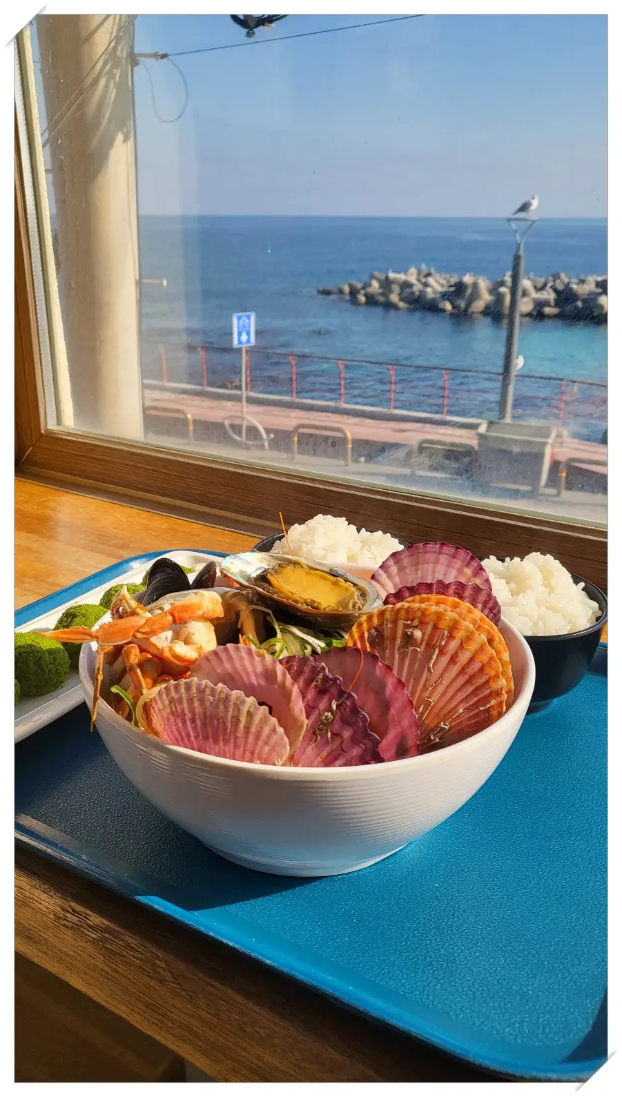 해물라면-공기밥