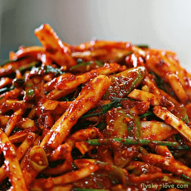 도라지 나물 무침