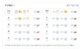 장마 예보 2025년 예상 지역별 강수 시기와 대비책 정리_21