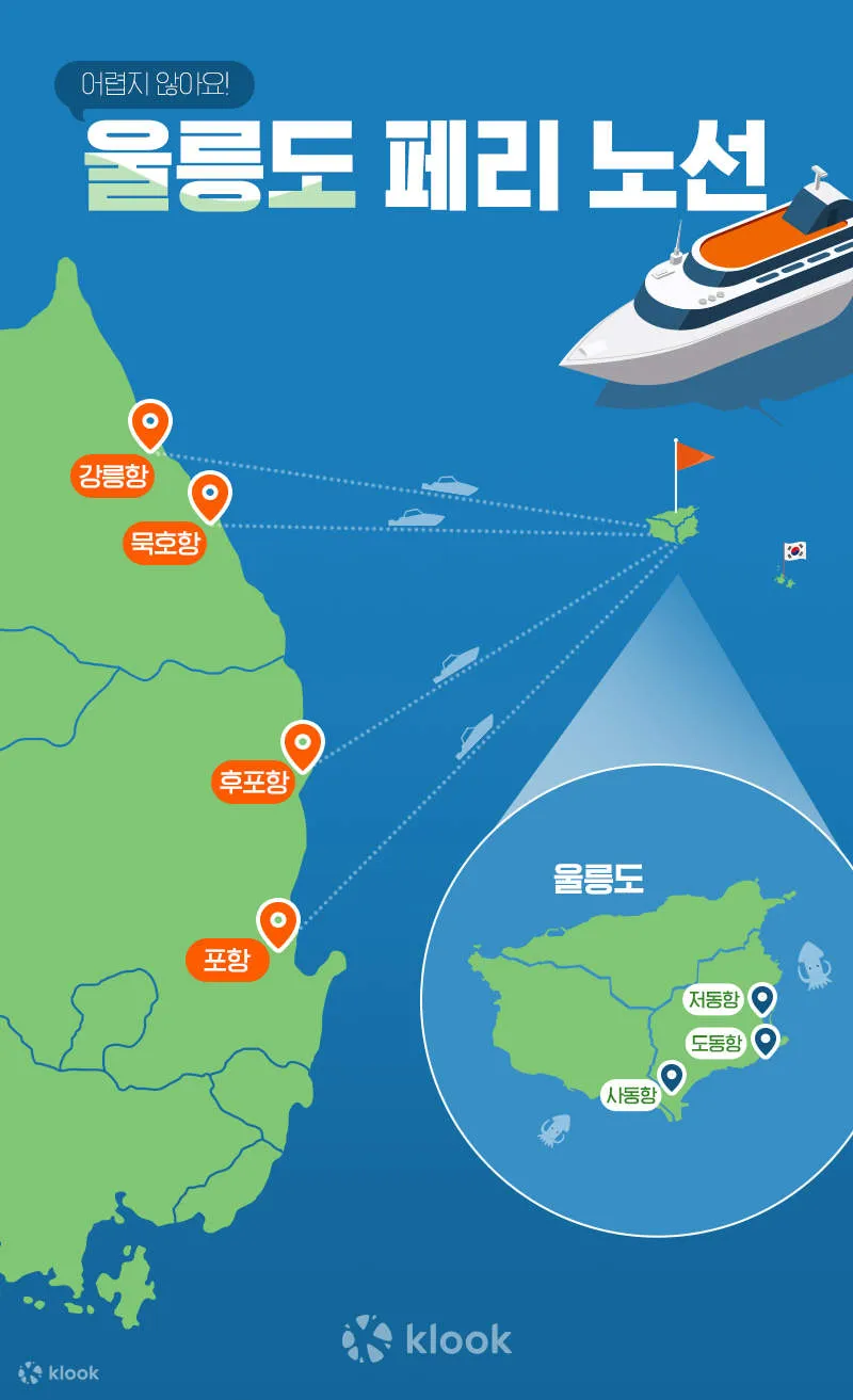 울릉도 배편시간표 예약 요금_1