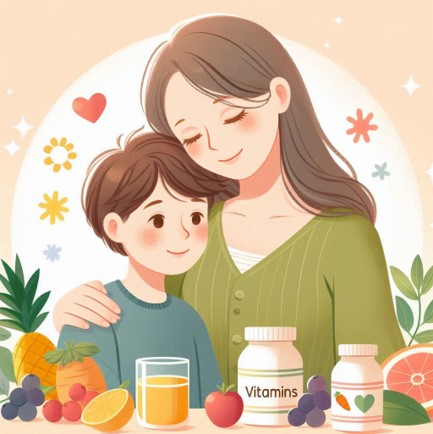 우리아이비타민은 엄마사랑 입니다
