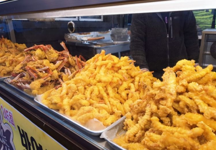 대한횟집 만세튀김