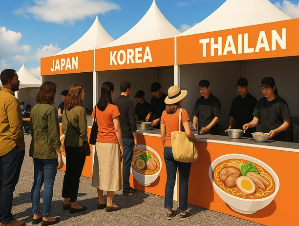 2025 세계라면축제&amp;#44; 세계인의 입맛을 사로잡다!