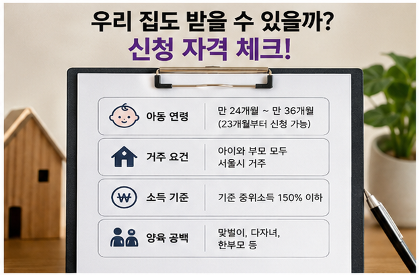"손주돌봄수당 월 30만원으로 친정엄마 용돈 챙겨드리는 법" - 2026 서울형 아이돌봄비 자격조건, 금액, 신청방법, 필요서류 등 핵심 정리