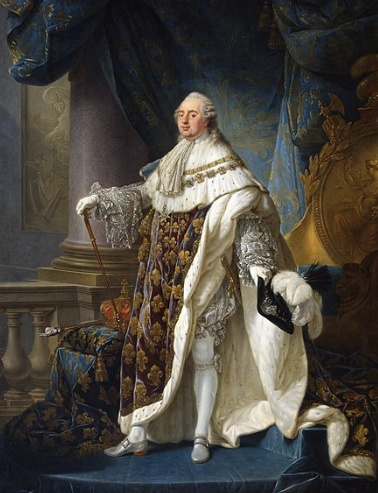예복을 입은 루이16세 초상화