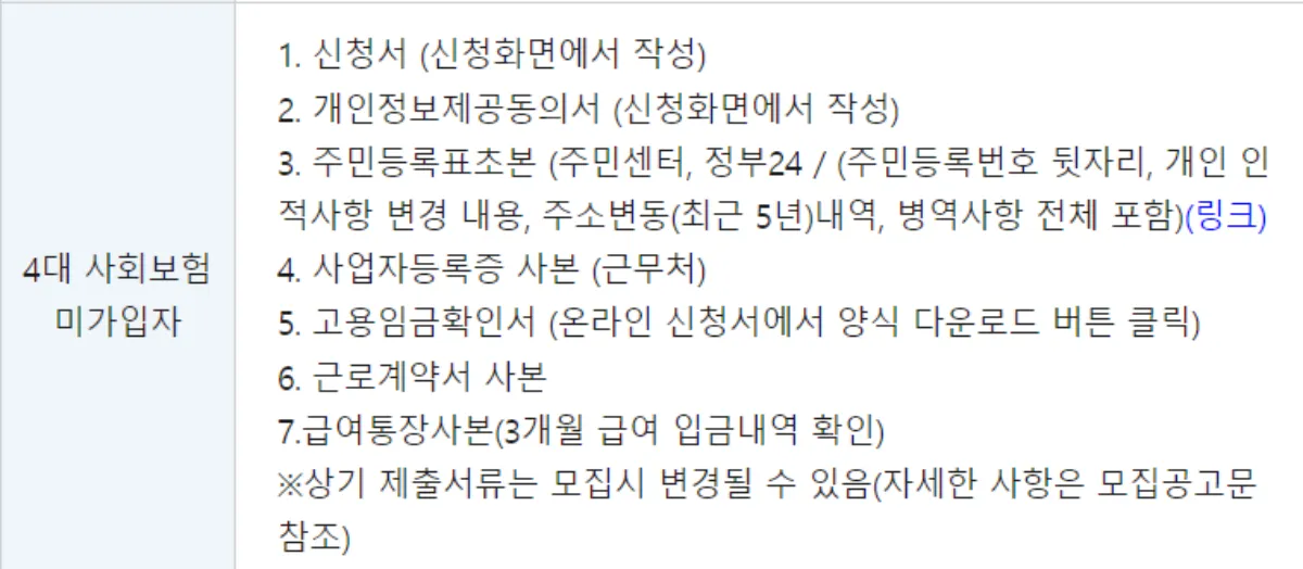 경기도-청년-복지포인트-제출서류-사진