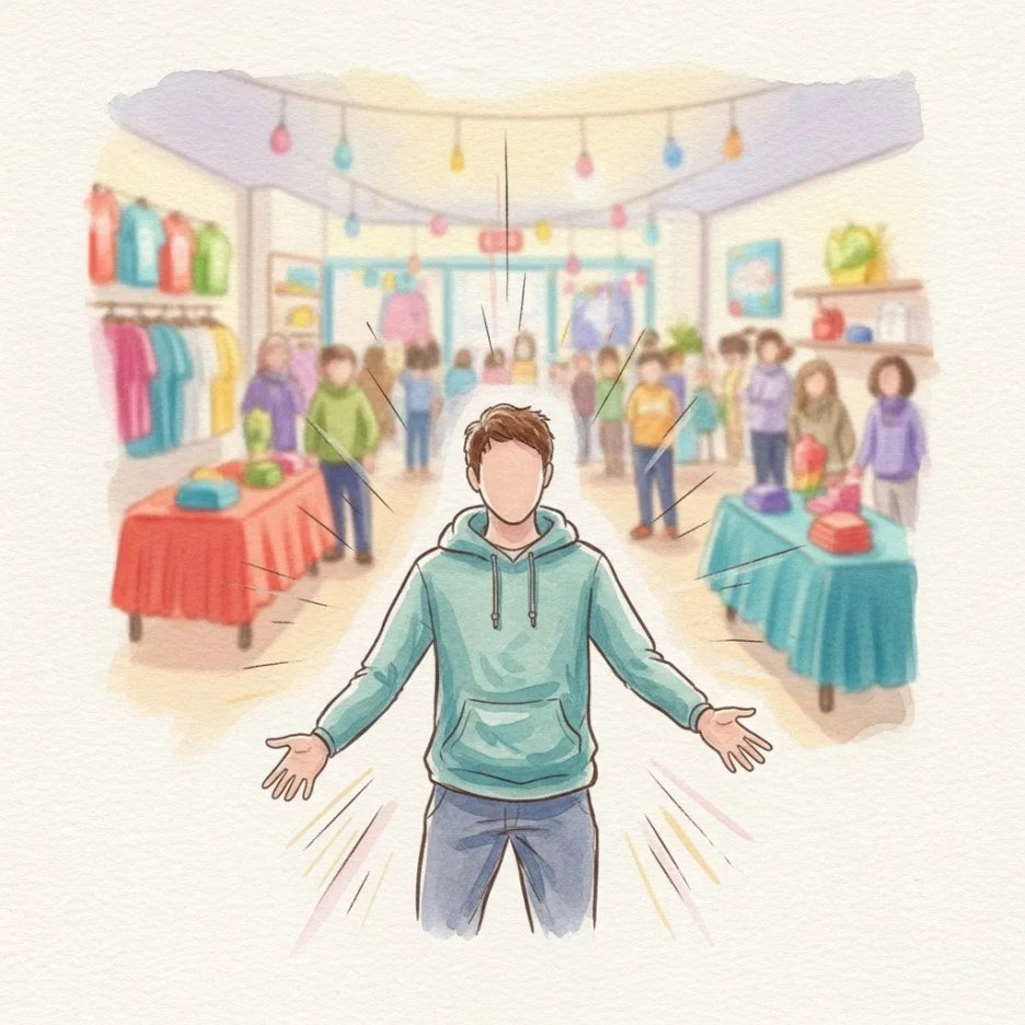 팬들과 소통하는 크리에이터의 모습