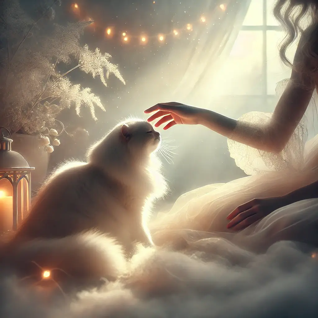 흰 고양이 꿈 해몽