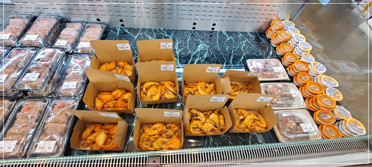 조각치킨-새우구이