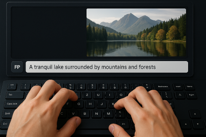 프롬프트로 장면을 생성하는 제작자