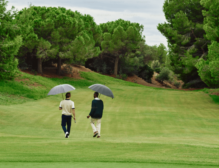 골프장 우천 환불 및 취소 관련 사진