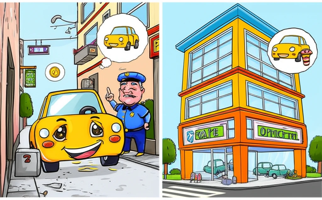 삼송역 주변 무료 주차 공간 및 상가..