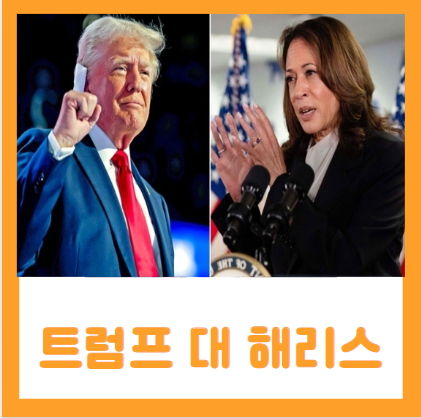 미대선 트럼프 해리스 여론조사 접전