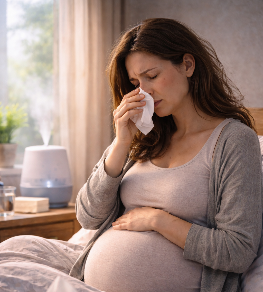 임신성 비염으로 일생생활에 불편함을 겪는 임산부