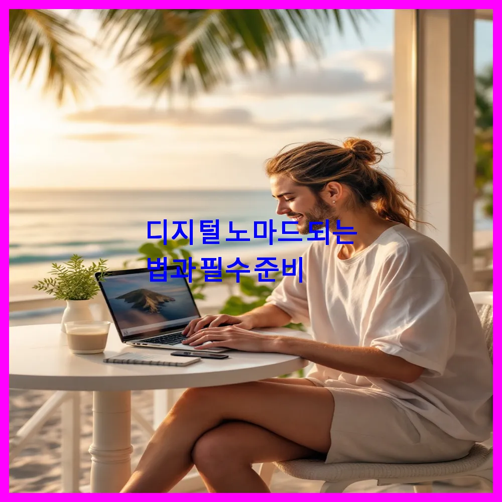디지털 노마드 되는 법과 필수 준비