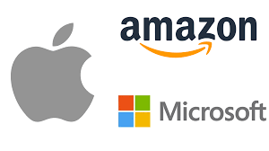 애플 아마존 마이크로소프트