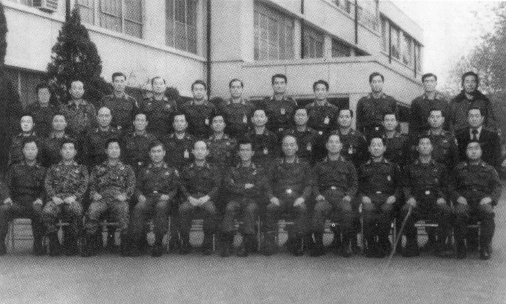 하나회 단체 사진(전두환_노태우)_서울의 봄
