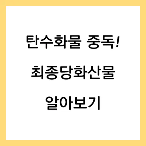 최종당화산물