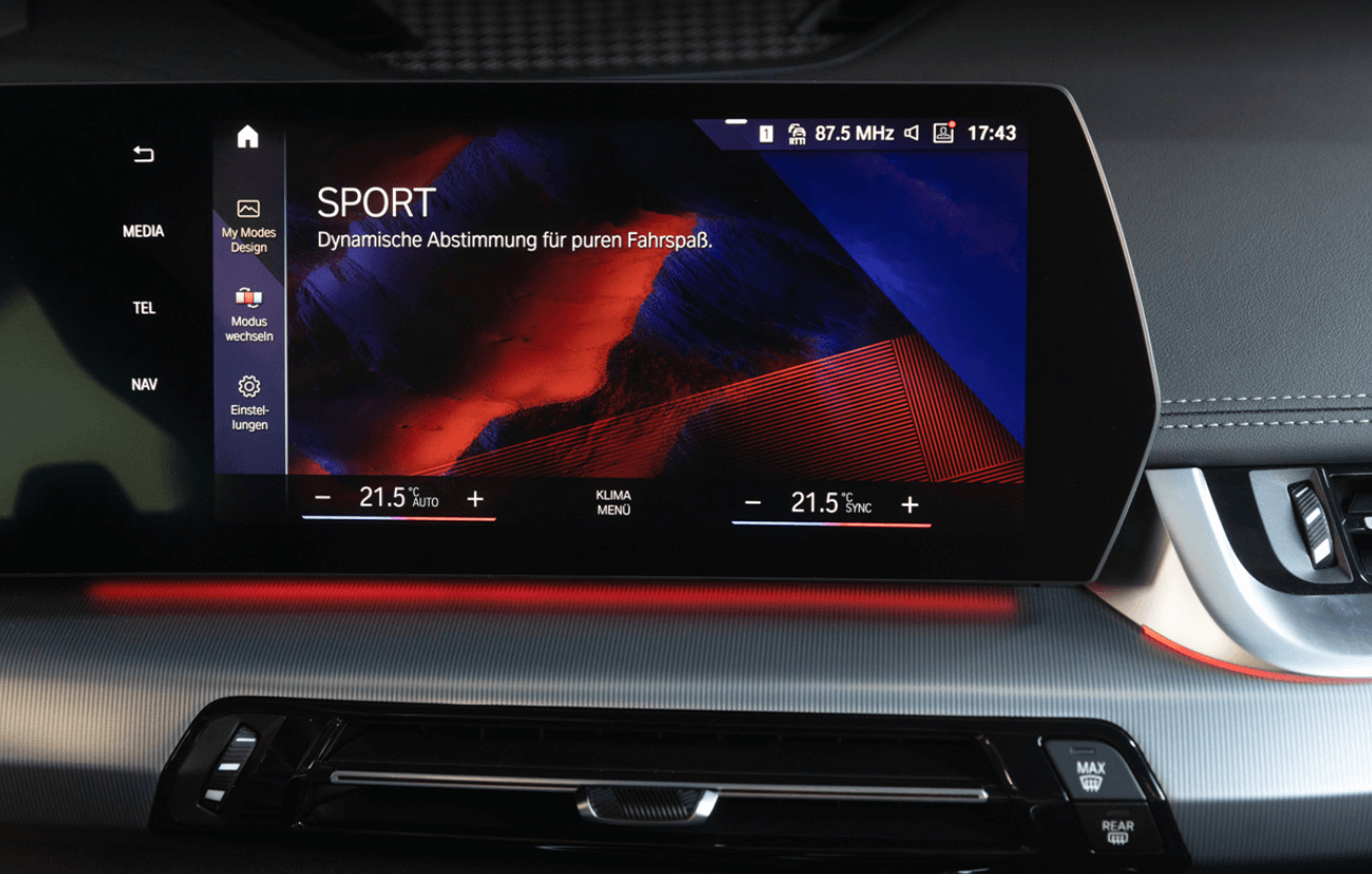 BMW iX1 인테리어 디자인