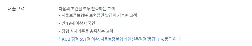 신한은행 비상금대출 조건 신청방법 서류