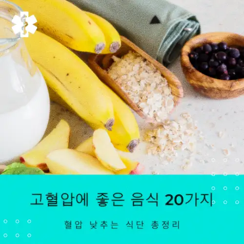 고혈압에 좋은 음식 20가지
