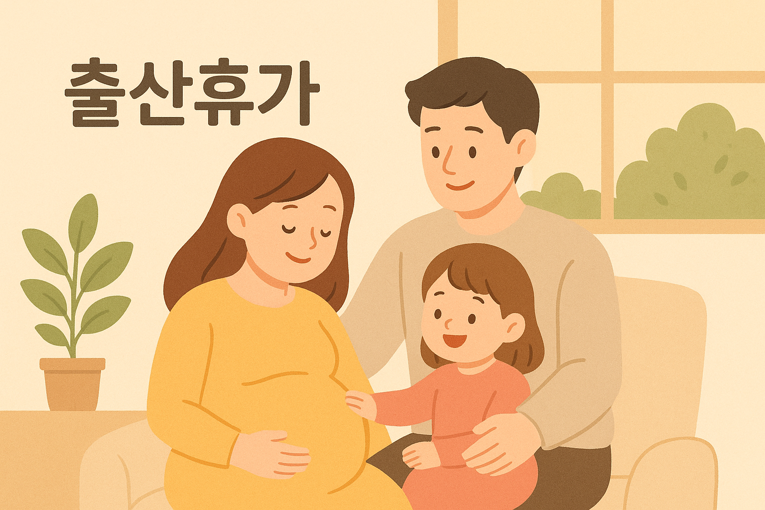 출산휴가 신청
