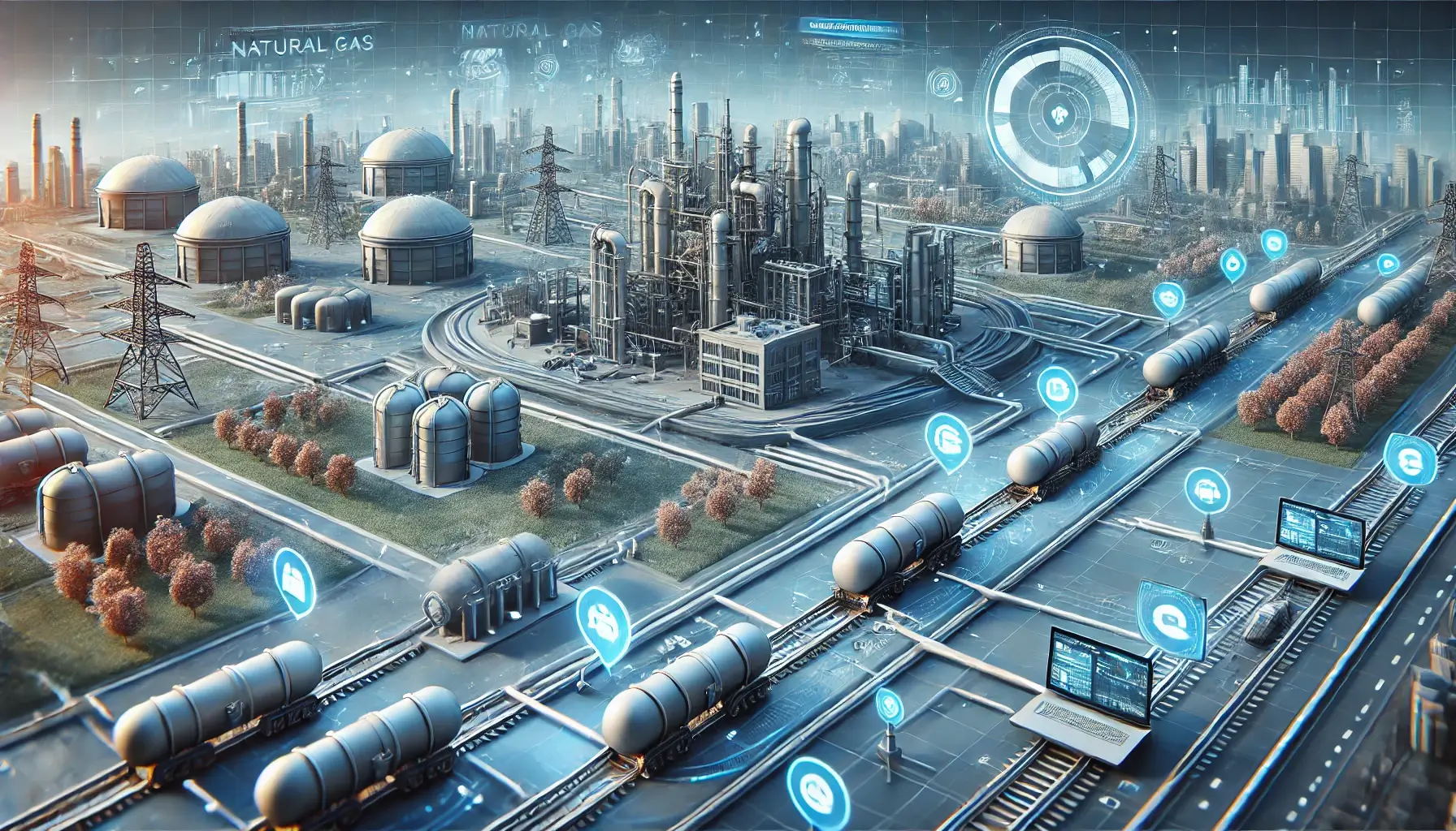 가스 도입 및 판매사업