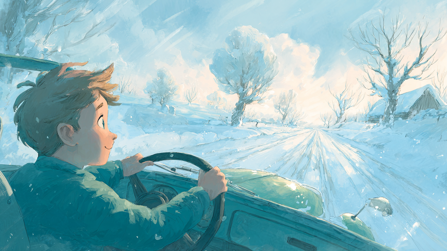 눈 올때 빙판길 운전법