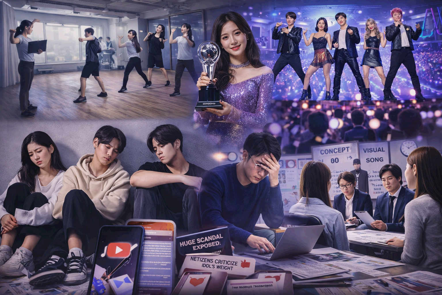 K-POP 아이돌 시스템의 장점과 한계