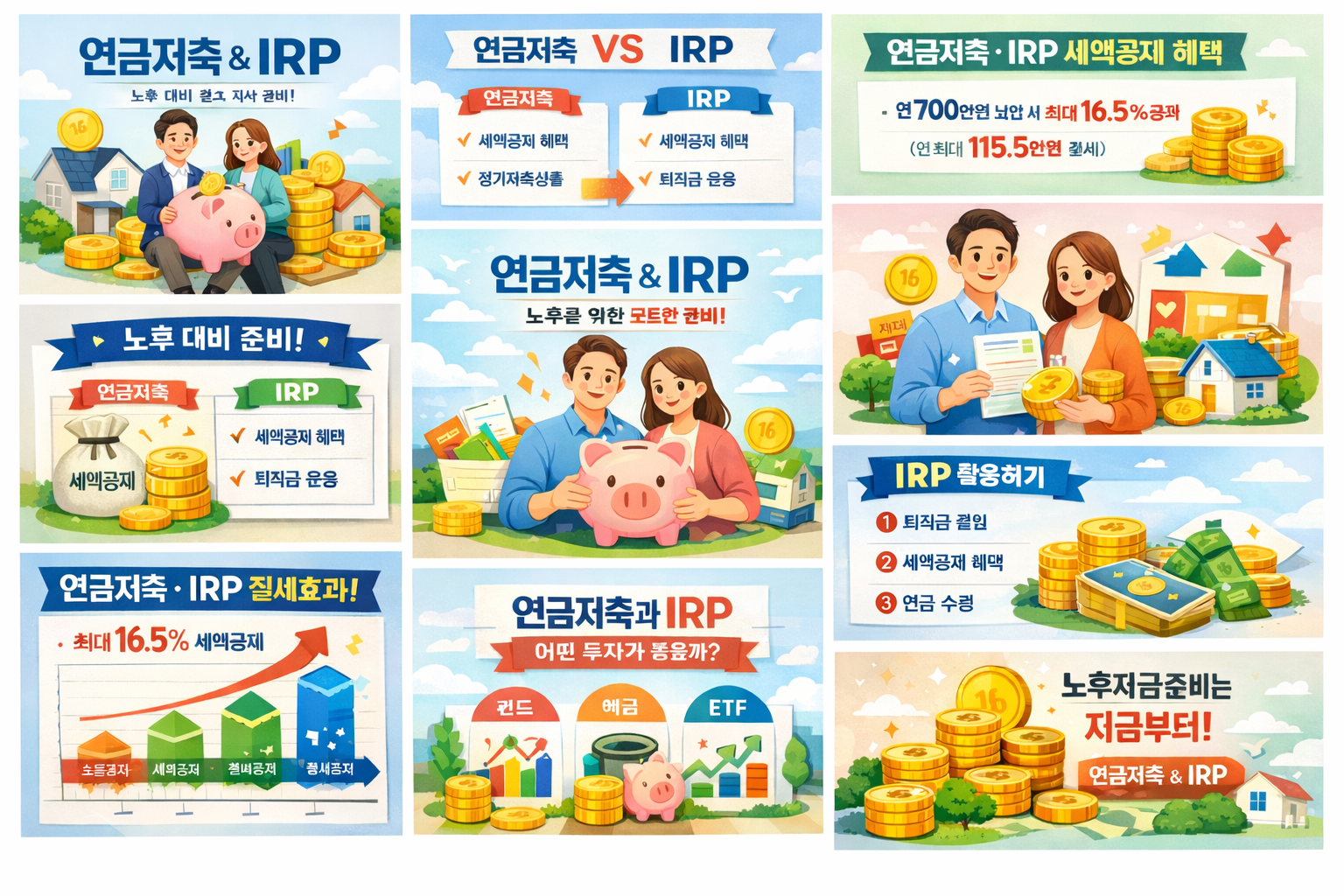 연금저축과IRP(개인형퇴직연금)