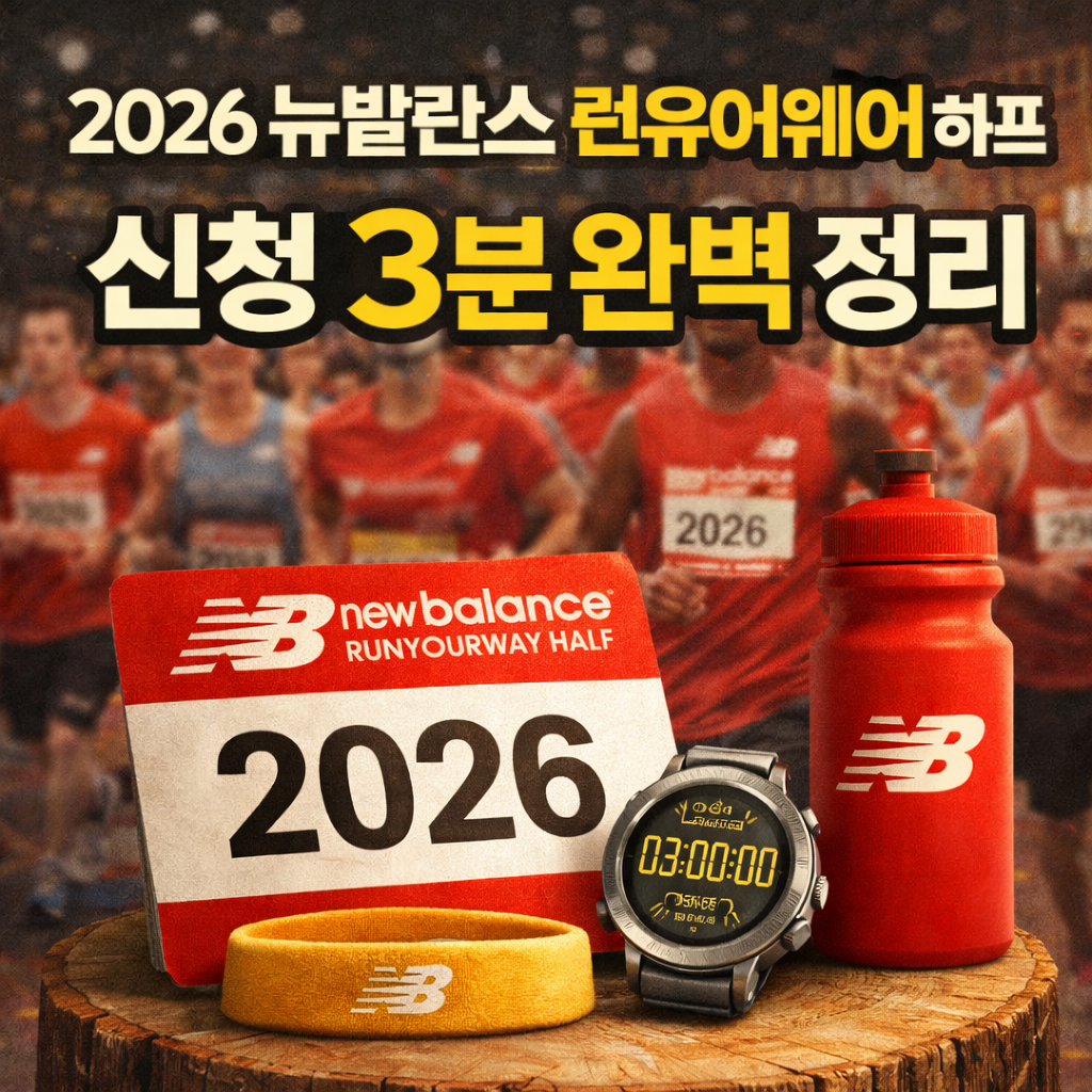 2026 런유어웨이 하프 레이스 서울 신청하러 가기
