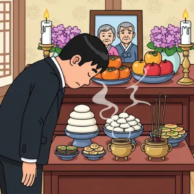 돌아가신 부모님 제사를 같이 지내도되나요-2