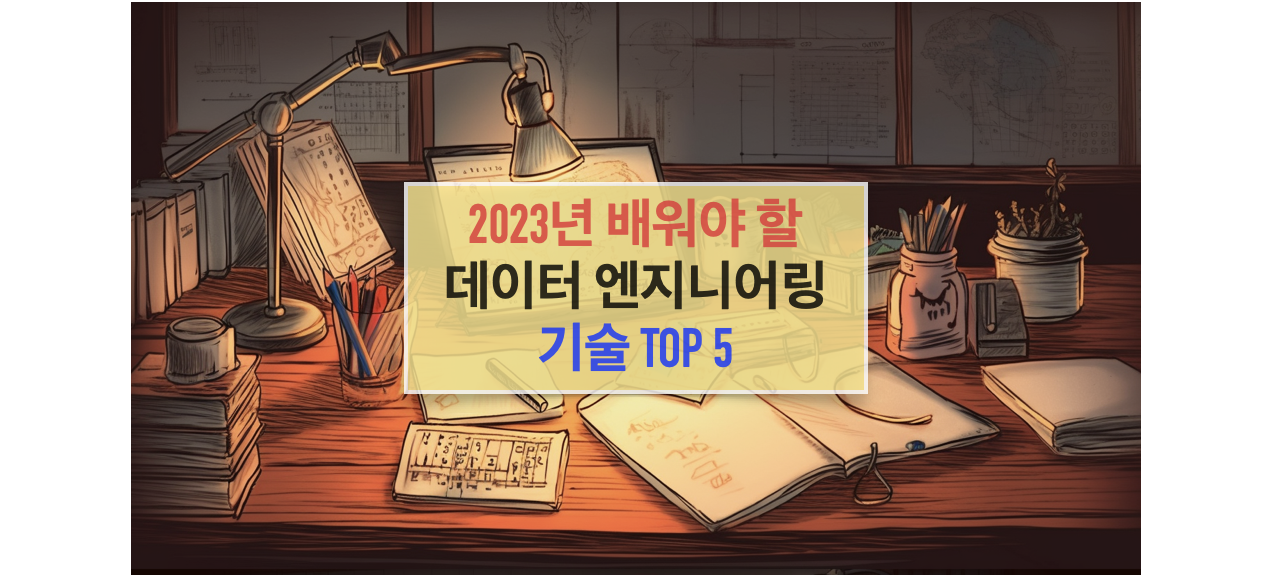 2023년 배워야 할 5가지 새로운 데이터 엔지니어링 기술 TOP 5