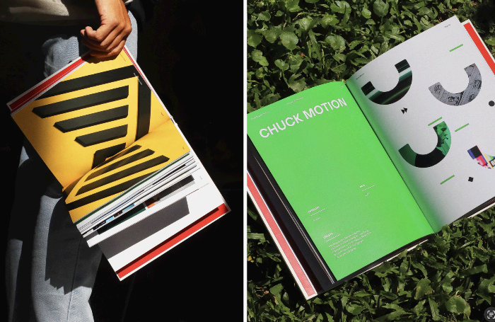 portfolio book graphic design