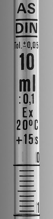 pipette markings meaning