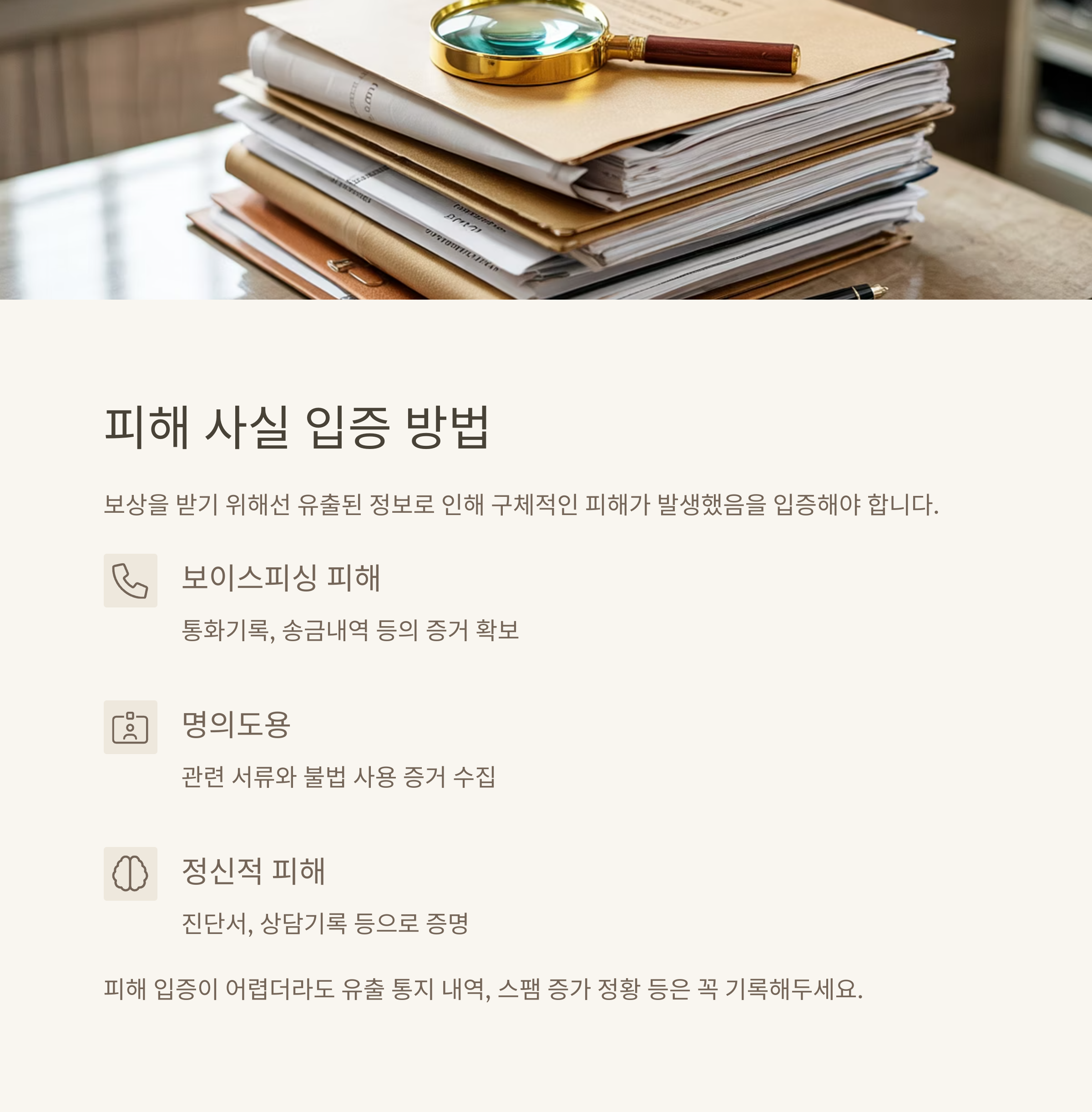 개인정보 유출 피해 보상 절차 총 정리