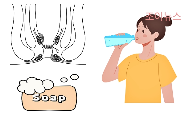 방광염 예방법, 충분한 수분섭취와 항문 세정