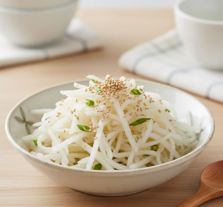 아이용 무생채 레시피