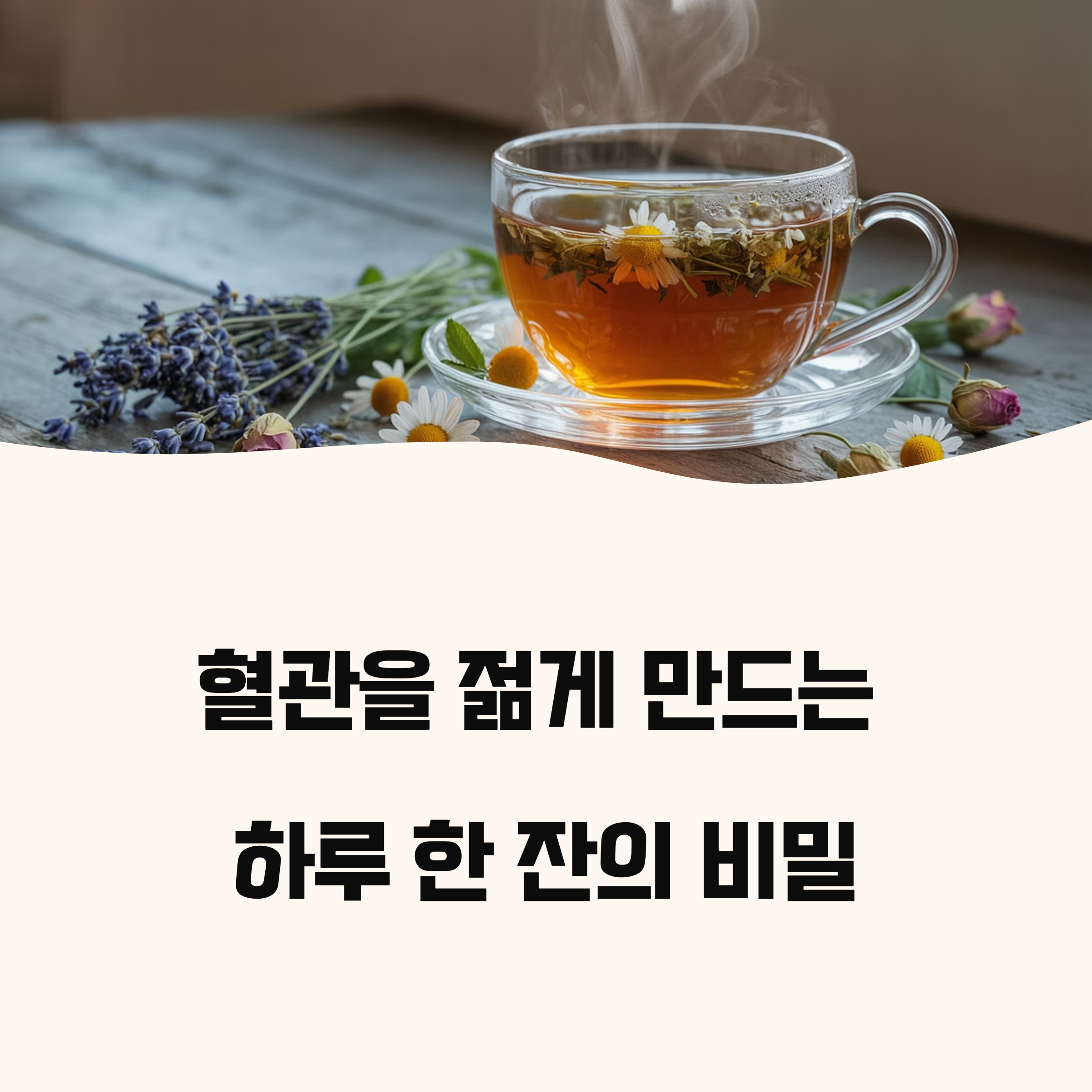 혈관 건강에 좋은 5가지 차